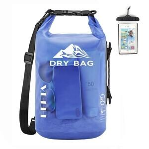 Waterproof Dry Bag Backpack 5L with Phone Case for Travel, Kayaking, Beach
